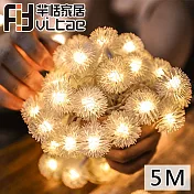 Fit Vitae羋恬家居 節慶居家佈置LED燈飾(暖白蒲公英-5m)