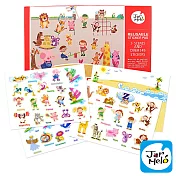 【JarMelo 原創美玩】兒童靜電貼紙-城市公園 JA90541