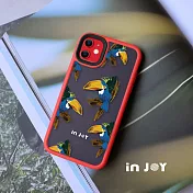 INJOYmall for iPhone 12 Pro Max 探險大嘴鳥 磨砂手感 防摔手機殼