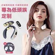 【CY 呈云】第四代 六頭3D肩頸部按摩儀(語音USB充電款) 紅色