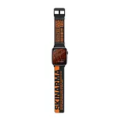 Skinarma 日本潮牌 Apple Watch 42 / 44 mm Tekubi 矽膠設計款錶帶 橘色