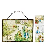 【PETER RABBIT比得兔】玻璃壁飾-4款任選 手拿巾