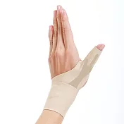 【日本Alphax】日本製 NEW醫護拇指護腕固定帶 -右手/膚M#726