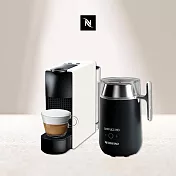 【Nespresso】Essenza Mini 純潔白 Barista咖啡大師調理機 組合