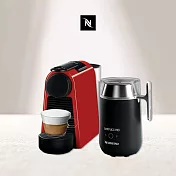 【Nespresso】Essenza Mini 寶石紅 Barista咖啡大師調理機 組合