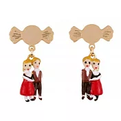 Les Nereides 法瑯童趣精雕耳飾-糖果屋兄妹