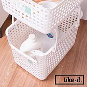 【LIKE-IT】輕鬆組洗衣置物籃 (L) | 鈴木太太公司貨