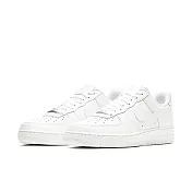 NIKE 男 AIR FORCE 1 07 休閒鞋 CW2288111 US7 全白