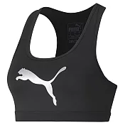 PUMA 女 訓練系列中衝擊運動內衣 51891118 XS 黑