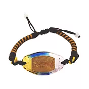 【十相自在】琉璃金箔護身手鍊 觀世音菩薩/黃財神 觀世音