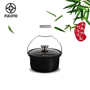 【FULOTO 婦樂透】遠紅外線全炭百歲鍋-10人份內鍋 含鍋蓋(遠紅外線/原汁原味)