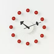 Vitra Ball Clock 球星掛鐘 (紅色)