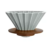 日本ORIGAMI 陶瓷濾杯組M  霧灰色