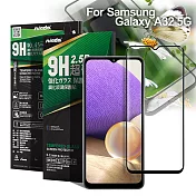 NISDA 完美滿版玻璃保護貼 for 三星 Samsung Galaxy A32 5G 使用-黑色