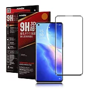 NISDA for OPPO Reno5 Pro 滿版3D框膠鋼化玻璃貼-黑