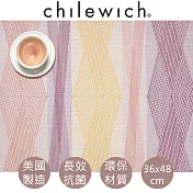 【美國chilewich】 抗菌環保長方形餐墊 Kimono-雪酪粉色