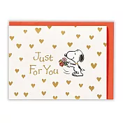 開心在一起【Hallmark-Snoopy立體卡片 JP多用途】