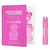 MOSCHINO 泡泡熊女性迷你淡香水針管1ml(2入組)