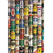 【台製拼圖】HM1000-187 夜光 酒牆系列-啤酒罐(1000片)