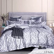 義大利La Belle《尊爵帝國》雙人天絲防蹣抗菌吸濕排汗兩用被床包組