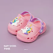 Cheerful Mario 洞洞涼鞋-動物款-小馬粉 17cm