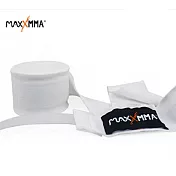 MaxxMMA 彈性手綁帶-白色(3m)一雙/ 散打/搏擊/MMA/格鬥/拳擊/綁手帶