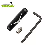 台灣製TAKEWAY改裝極限運動夾鉗R2的零件防盜包T-ATS02(含防盗把手.內六角螺絲和L型M3六角扳手)