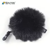 韓國製EDUTIGE麥克風用防風毛罩EWS-003 BLACK適ETM-001,ETM-006,ETM-008,EIM-001,EIM-003,EIM-008 Furry