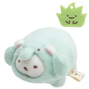 San-X 角落公仔動物公園系列掌心沙包公仔。大象白熊君