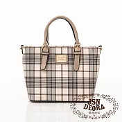 JSN - 法國傑遜迪歐托特手提肩背包 格紋