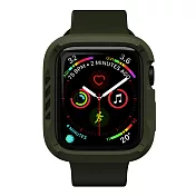 JTLEGEND Apple Watch Series 6/5/4/SE (44mm)_ShockRim防摔保護殼 軍綠/黑