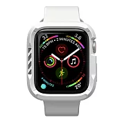 JTLEGEND Apple Watch Series 6/5/4/SE (44mm)_ShockRim防摔保護殼 石白/灰