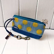 WaWu 拉鍊鑰匙包 客製接單生產 (紳士圓餅)