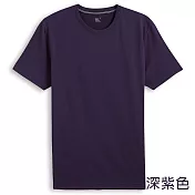 【男人幫】T0360* 100%純棉【180克320碼圓領短袖素面T恤】大量供應代印刷刺鏽 M 紫色