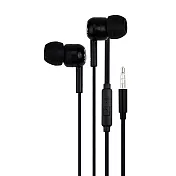 〈iSee〉智慧型手機專用通話及音樂耳麥 (IS-MHS266) 黑色