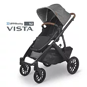 【UPPAbaby】VISTA V2 王者之尊旗鑑推車-黑灰