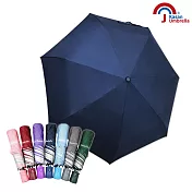 【Kasan 晴雨傘】One Touch晴雨兩用自動雨傘- 經典藍