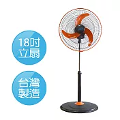 i-Cool（台灣製造）18吋360度廣角高度可調立扇 MY-1888S