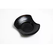 陶作坊│櫻花金屬茶托(紅銅/銅黑) 銅黑