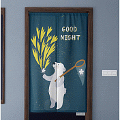 【巴芙洛】微風涼夏日系長門簾85cmX150cm 旅遊趣