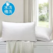 澳洲Simple Living 飯店級可水洗防黴抗菌高彈力釋壓枕-一入(臺灣製)