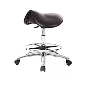 GXG 馬鞍型 工作椅 (寬鋁腳+電金踏圈+防刮輪) TW-T05 LU1XK 備註顏色