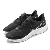 Nike 慢跑鞋 Quest 3 Shield 運動 男鞋 輕量 舒適 避震 路跑 健身 防潑水 黑 白 CQ8894001 27cm BLACK/WHITE