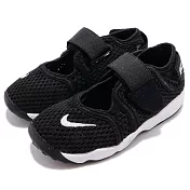 Nike 慢跑鞋 Little Rift TD 運動 童鞋 14cm BLACK/WHITE