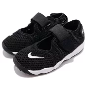 Nike 慢跑鞋 Little Rift TD 運動 童鞋 15cm BLACK/WHITE