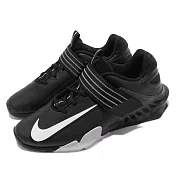 Nike 訓練鞋 Savaleos 運動 男鞋 健身房 避震 穩定 重量訓練 支撐 黑 白 CV5708010 26cm BLACK/WHITE-GREY FOG