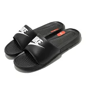 Nike 拖鞋 Victori One Slide 男女鞋 輕便 套腳 舒適 情侶穿搭 大logo 黑 白 CN9675002 26cm BLACK/WHITE-BLACK