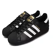 adidas 休閒鞋 Superstar 復古 男女鞋 EG4959 28cm BLACK/WHITE