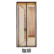 【巴芙洛】居家頂級靜音防蚊門簾(12色可以挑選) 咖啡色