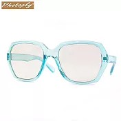 台灣製PHOTOPLY太空防爆鏡片抗藍光眼鏡1C-Q兒童眼鏡(吸40%藍光.100% UV)薄荷藍 薄荷藍